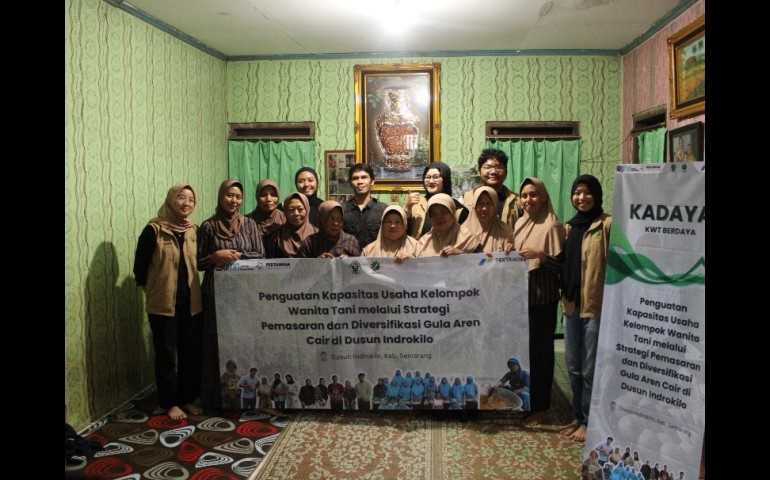 Kelompok Wanita Tani Dusun Indrokilo Gelar Pelatihan Diversifikasi Gula Aren Cair