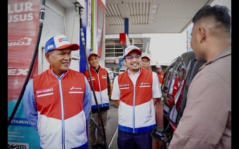 Komisaris Utama Pertamina Patra Niaga Puji Satgas Nataru : Pasokan Energi Jateng-DIY Terjamin Aman!