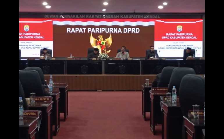DPRD Kendal Sahkan Pemimpin Baru, Siap Wujudkan Visi Misi ; Tuntaskan Program Unggulan dan Janji Kampanye