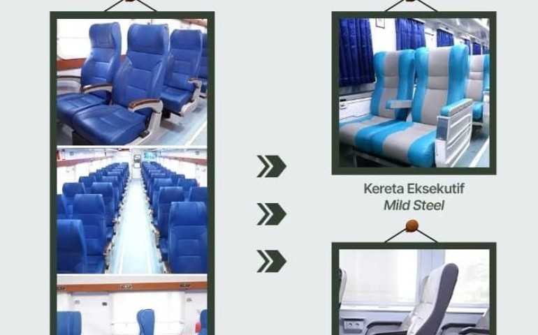 Inovasi KAI! KA Tawang Jaya dan Menoreh Kini Dilengkapi Rangkaian Ekonomi New Image
