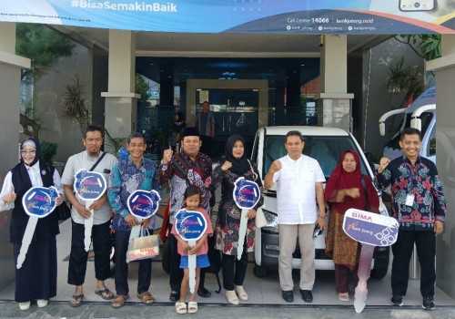 Bank Jateng Slawi Apresiasi Nasabah dengan Hadiah Undian Tabungan Bima