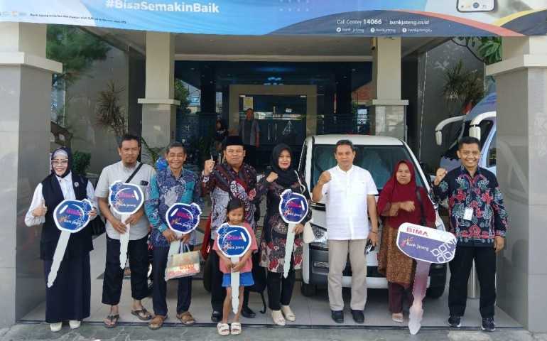 Bank Jateng Slawi Apresiasi Nasabah dengan Hadiah Undian Tabungan Bima
