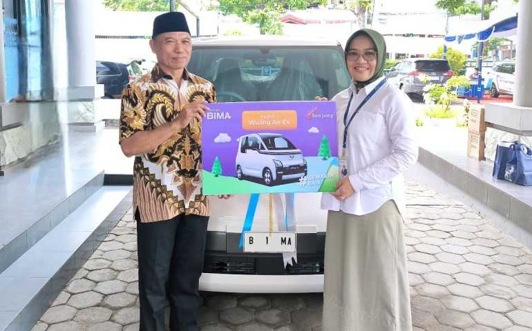 Wakil Ketua DPRD Rembang Raih Mobil Listrik dari Bank Jateng Rembang