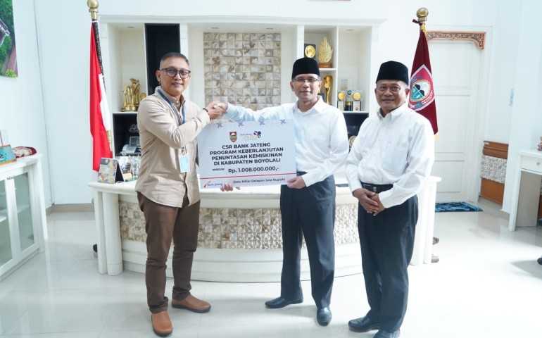Bank Jateng Cabang Boyolali Salurkan Bantuan CSR Program Keberlanjutan Penuntasan Kemiskinan Jawa Tengah