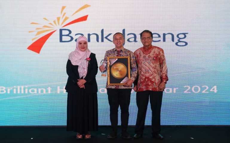 Bank Jateng Raih Tiga Penghargaan Bergengsi di Indonesia Human Capital Brilliance Awards 2024