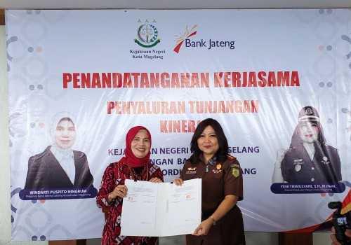 Kejaksaan Negeri Kota Magelang Resmi Salurkan Tunjangan Kinerja melalui Bank Jateng