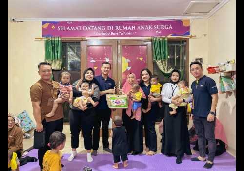 Dukung Kebutuhan Gizi Bayi, Horison Hotels Group Gelar CSR di Rumah Anak Surga Semarang