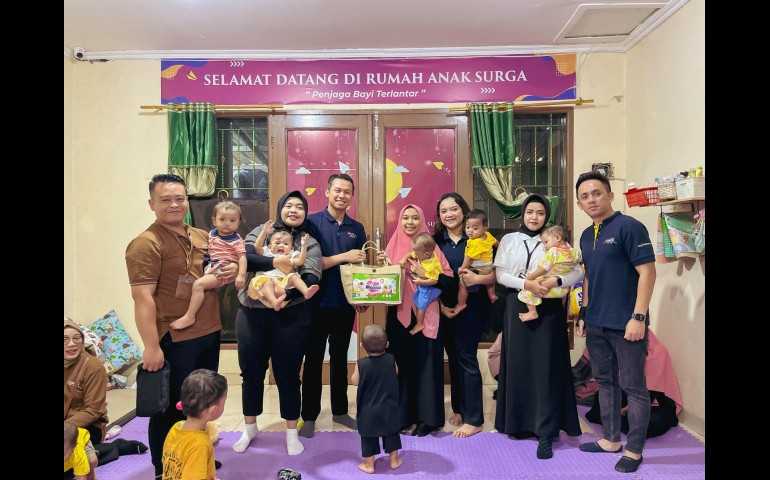 Dukung Kebutuhan Gizi Bayi, Horison Hotels Group Gelar CSR di Rumah Anak Surga Semarang