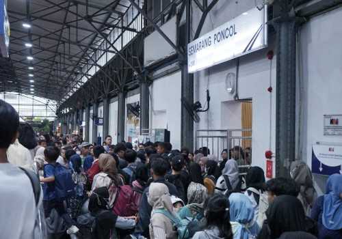 Penumpang KAI Daop 4 Semarang Tembus 1 Juta Penumpang di Bulan Januari 2025