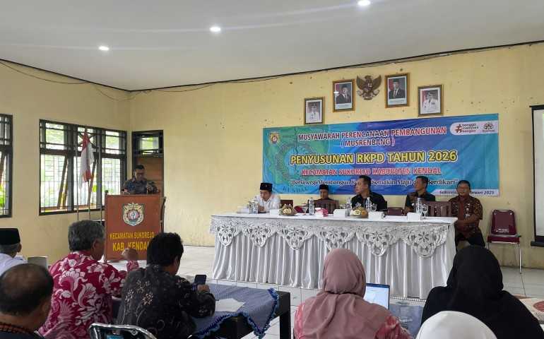 Musrenbang Kecamatan Sukorejo, Perencanaan Strategis DPRD Kendal untuk Pembangunan Lima Tahun ke Depan