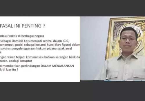 Revisi UU Kejaksaan Dorong Koordinasi yang Lebih Baik antara Polisi dan Jaksa