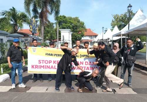 Forwaken Peringati Hari Pers dengan Aksi Melawan Kekerasan terhadap Wartawan