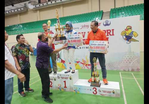 Kota Semarang Sabet Juara Umum Porprov Korpri Jateng 2022