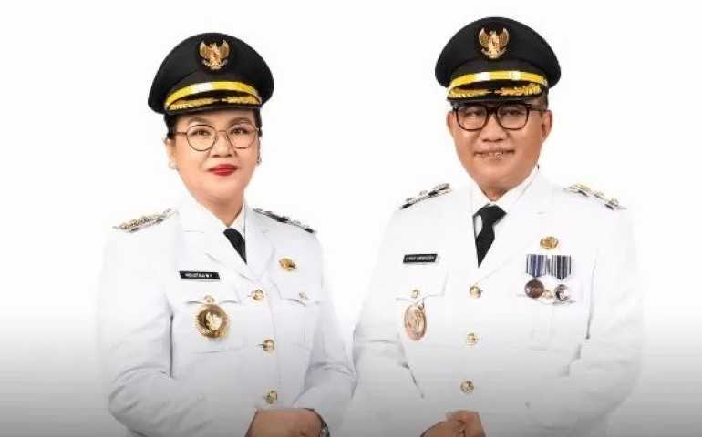 Agustin-Iswar Resmi Dilantik, Siap Optimalkan Pariwisata dan Atasi Banjir