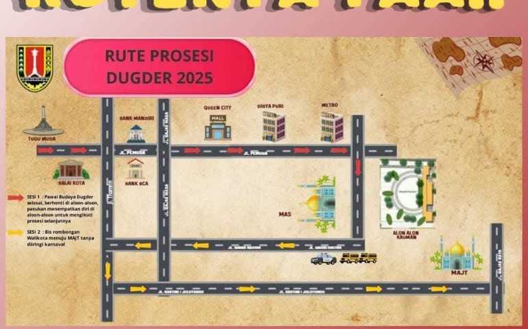 Antusiasme Warga di Dugderan 2025, KAI Daop 4 Semarang Imbau Pelanggan KA Datang Lebih Awal