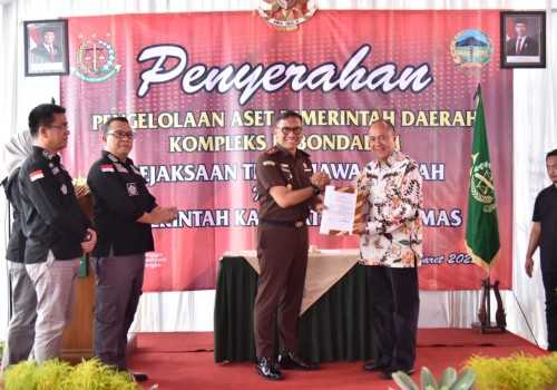Prestasi Membanggakan dan Gerak Cepat Kejati Jateng, Aset Kebondalem Purwokerto Akhirnya Resmi Diserahkan ke Pemkab Banyumas