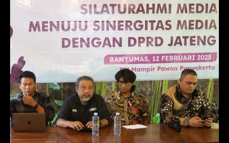 DPRD Jateng Ajak Jurnalis Banyumas Kolaborasi dalam Program Pembangunan Daerah