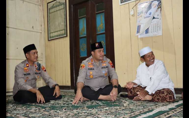 Silaturahmi dan Baksos, Polres Kendal Pastikan Keamanan Ramadhan di Ponpes Nurul Ihsan