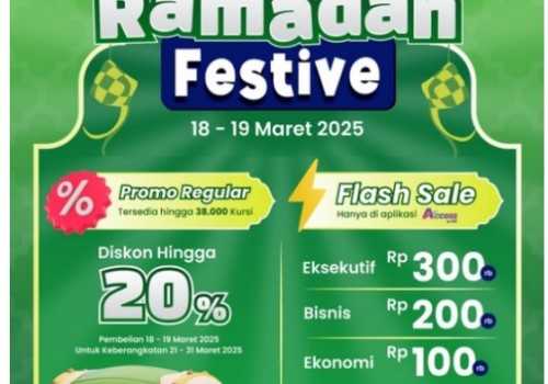 Nikmati Perjalanan Ramadan dengan Tiket KAI Mulai Seratus Ribu Rupiah
