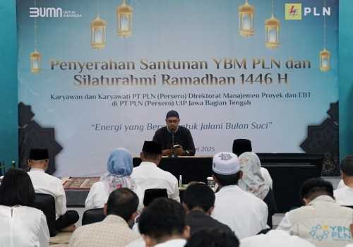 Tebar Berkah dan Kebahagiaan Ramadhan, PLN UIP JBT Santuni Anak Yatim Hingga Marbot Masjid