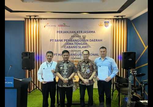 Bank Jateng Cabang Slawi dan PT Maris Bangun Nasional Teken Kerja Sama KPR, Bupati Tegal: Ini Langkah Strategis untuk ASN