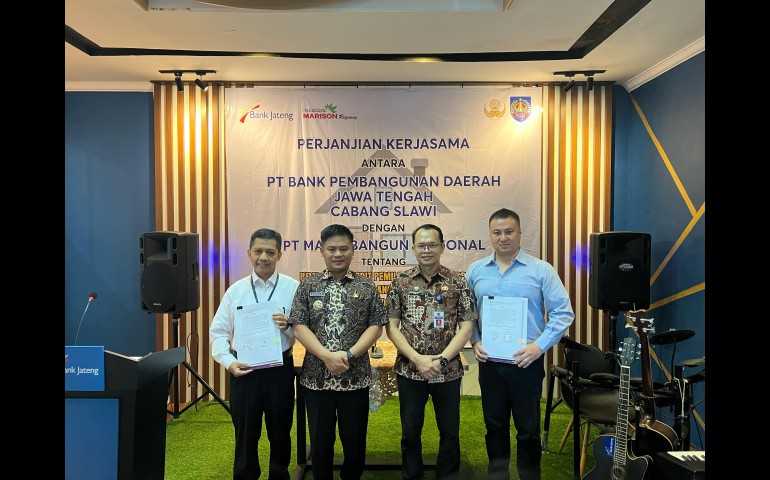 Bank Jateng Cabang Slawi dan PT Maris Bangun Nasional Teken Kerja Sama KPR, Bupati Tegal: Ini Langkah Strategis untuk ASN