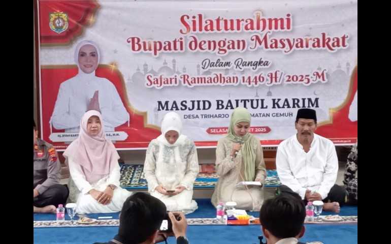 Bupati Kendal Hadiri Silaturahmi dengan Warga Gemuh, Komitmen Tanggap terhadap Kebutuhan Desa