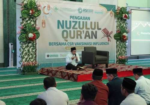 RSI Sultan Agung dan Biofarma Satukan Spirit Keagamaan dan Kesehatan di Peringatan Nuzulul Quran