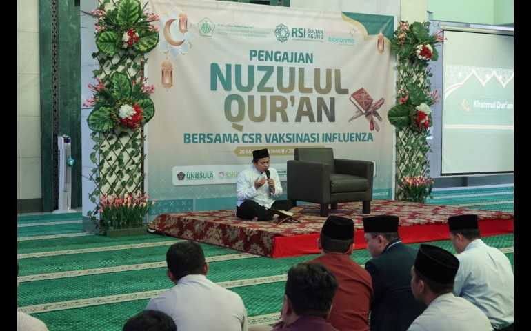 RSI Sultan Agung dan Biofarma Satukan Spirit Keagamaan dan Kesehatan di Peringatan Nuzulul Quran