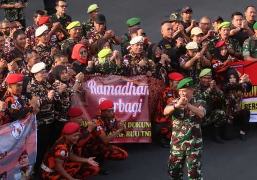 Ormas di Semarang Bersatu, Support Kodim 0733 KS