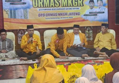 Momentum Berbagi di Bulan Suci, Anak Panti Anzalul Furqon Dapat Kehangatan Safari Ramadhan MKGR Jateng