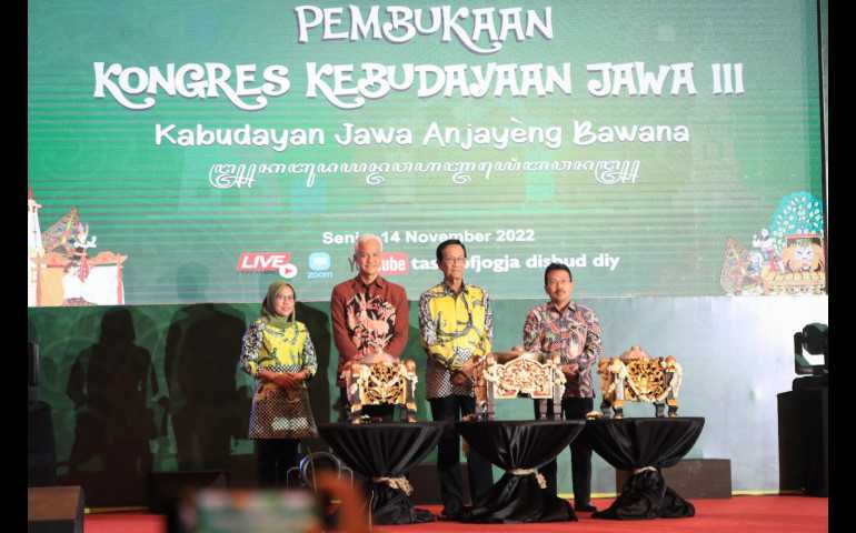 Kongres Kebudayaan Jawa lll Dibuka, Kembangkan Warisan Kebudayaan Jawa