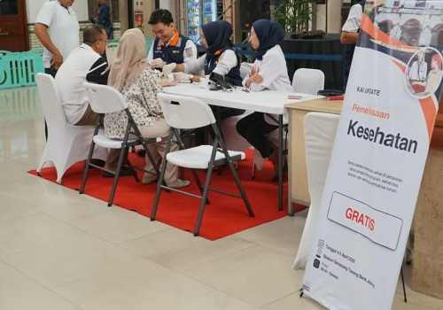 KAI Daop 4 Semarang Berikan Dukungan Nyata, Pemeriksaan Kesehatan Gratis untuk Pemudik di Semarang Tawang