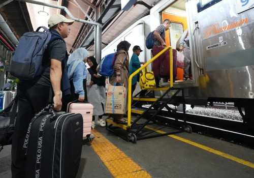 Pemudik Banjiri Stasiun Daop 4 Semarang di H+5 Libur Lebaran 2025