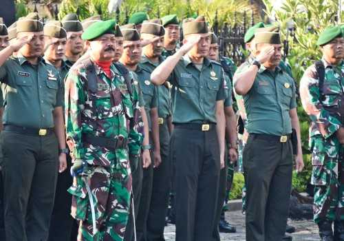 Kol Kav Indarto Puji Dedikasi Babinsa Semarang dalam Pengamanan Libur Lebaran 2025