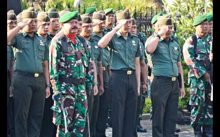 Kol Kav Indarto Puji Dedikasi Babinsa Semarang dalam Pengamanan Libur Lebaran 2025
