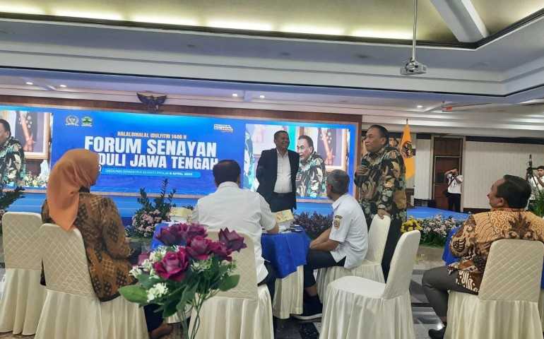 Rektor UNDIP Pandu Forum Senayan Peduli Jateng : Kolaborasi Bangun Jawa Tengah
