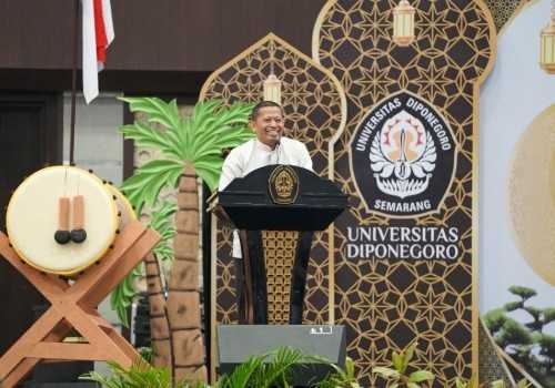 Rektor UNDIP Prof Suharno Mengukuhkan Budaya Memaafkan sebagai Pilar Etika Akademik