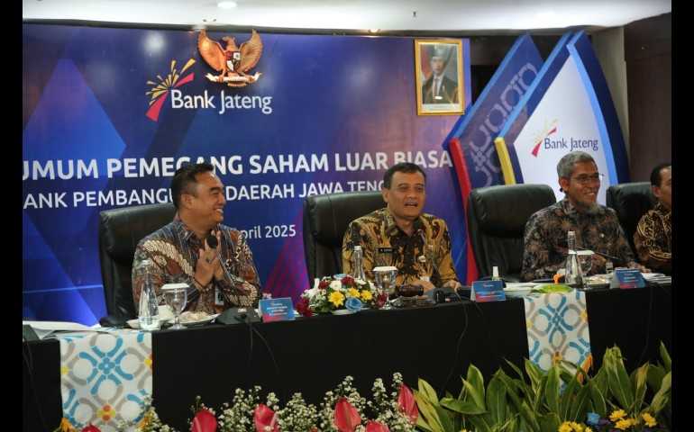 Selenggarakan RUPS LB, Bank Jateng Komitmen Siap Dukung Peningkatan PAD Jawa Tengah
