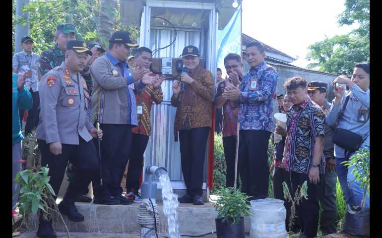 Dukung Pertanian di Wonogiri, Bank Jateng Luncurkan Program CSR Sumur Pantek