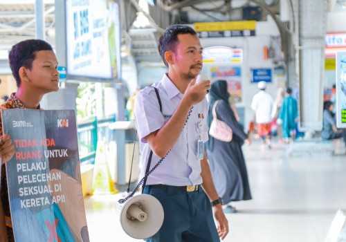 KAI Daop 1 Jakarta Gelar Kampanye Pencegahan Kekerasan Seksual untuk Wujudkan Transportasi yang Aman