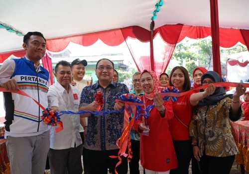 Giatkan PENA BERCERITA, Pertamina Hadirkan Rumah Sehat Pertama di Tanjung Mas