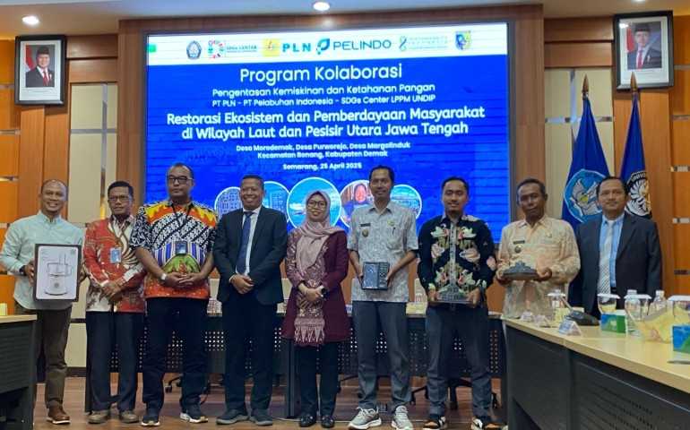 Bersama UNDIP, Limbah Tak Lagi Masalah tapi Solusi untuk Masa Depan Pesisir