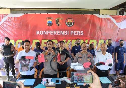 Rampok Kabel Listrik di Kendal: Polisi Tangkap Tujuh Tersangka, Dua Masih Buron
