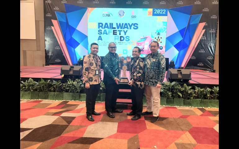 Jateng Sabet Juara Pertama Railway Safety Awards 2022