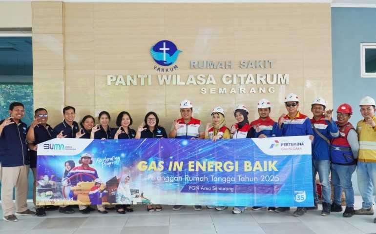 RS Panti Wilasa Citarum Kini Gunakan Gas Bumi PGN, Simbol Modernisasi Layanan Kesehatan