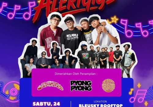 AlertGigs Siap Guncang Langit Semarang! Pyong-Pyong Hingga Sycho Wayne Tampil di Panggung Rooftop