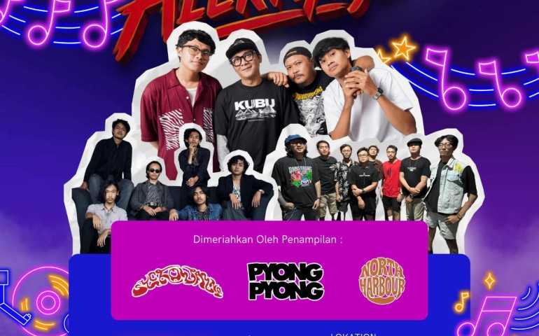 AlertGigs Siap Guncang Langit Semarang! Pyong-Pyong Hingga Sycho Wayne Tampil di Panggung Rooftop