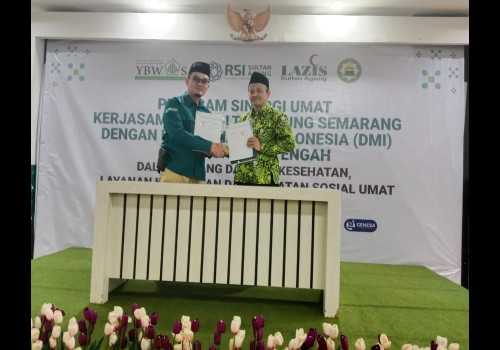 RSI Sultan Agung Semarang Teken MoU DMI Jawa Tengah, Siap Jadikan Masjid Sebagai Pusat Edukasi dan Layanan Kesehatan Islami