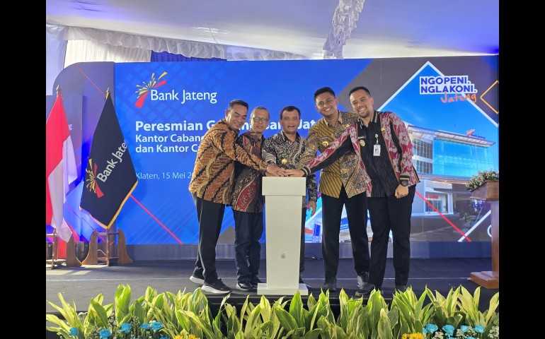 Gubernur Resmikan Gedung Bank Jateng Cabang Klaten dan KCP Jatinom